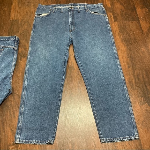 RUSTLER JEANS 3 Pairs of Men’s Vintage 90s relaxed fit denims size 44x30 GUC - Picture 9 of 11